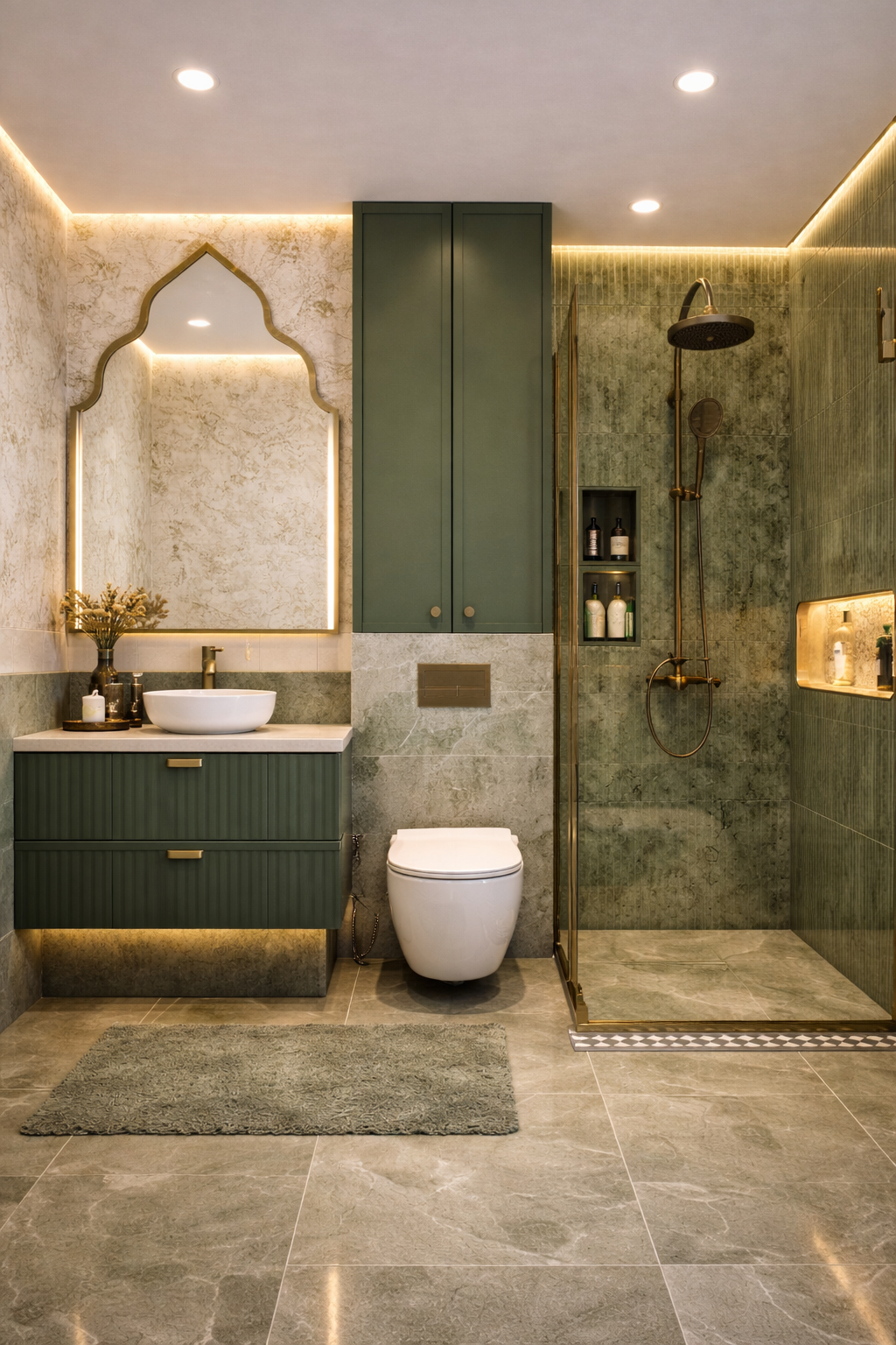 Washroom Interior Design